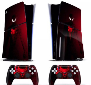 Ps5 delgada película adhesiva película protectora a prueba de arañazos impermeable etiqueta de la piel Unidad óptica digital se puede utilizar