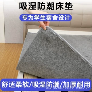 防潮垫四季通用学生宿舍床用地铺榻榻米垫吸潮家用防霉防螨毛毡垫