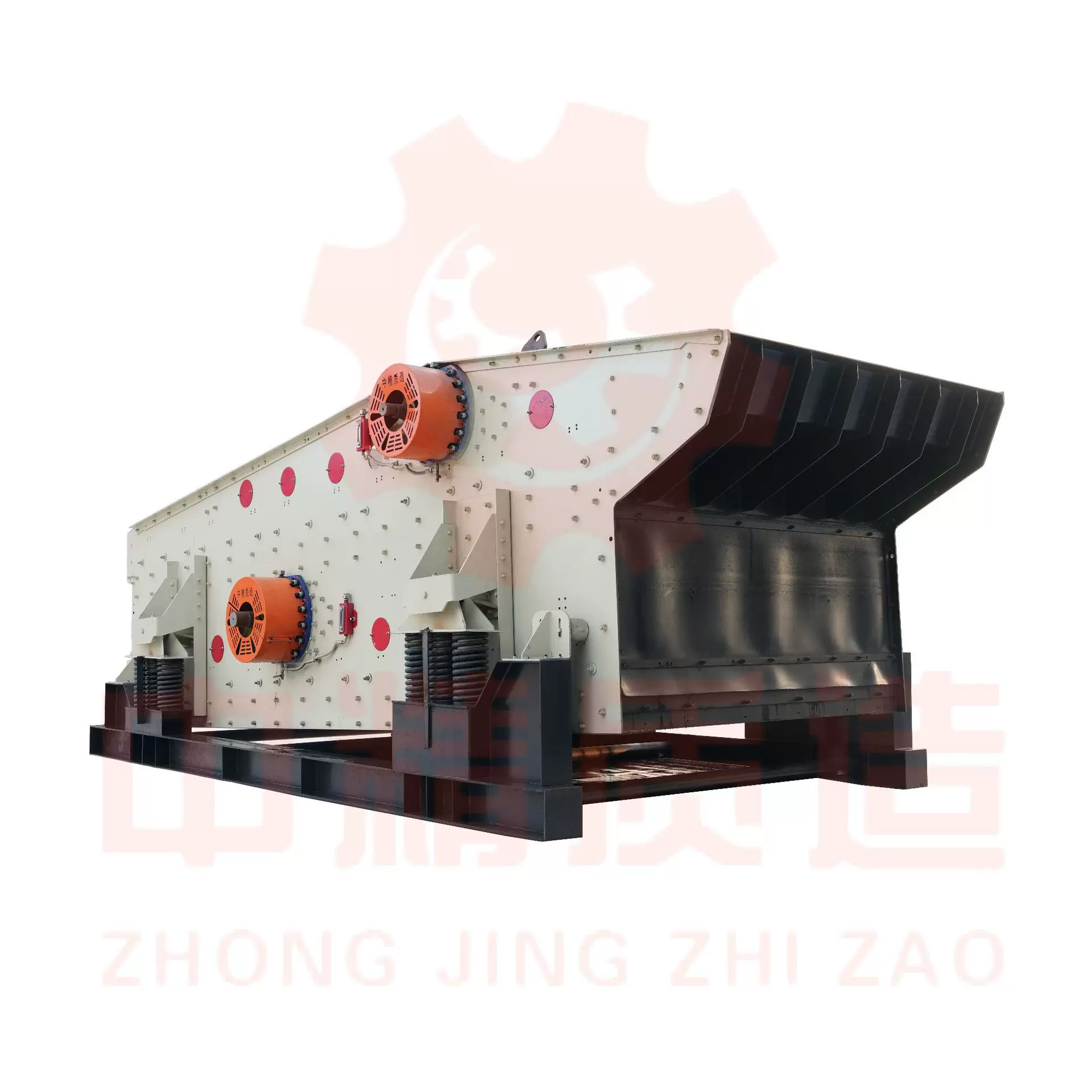 三轴水平振动筛 砂金筛分设备  矿山选金  模块化设计 维护简单