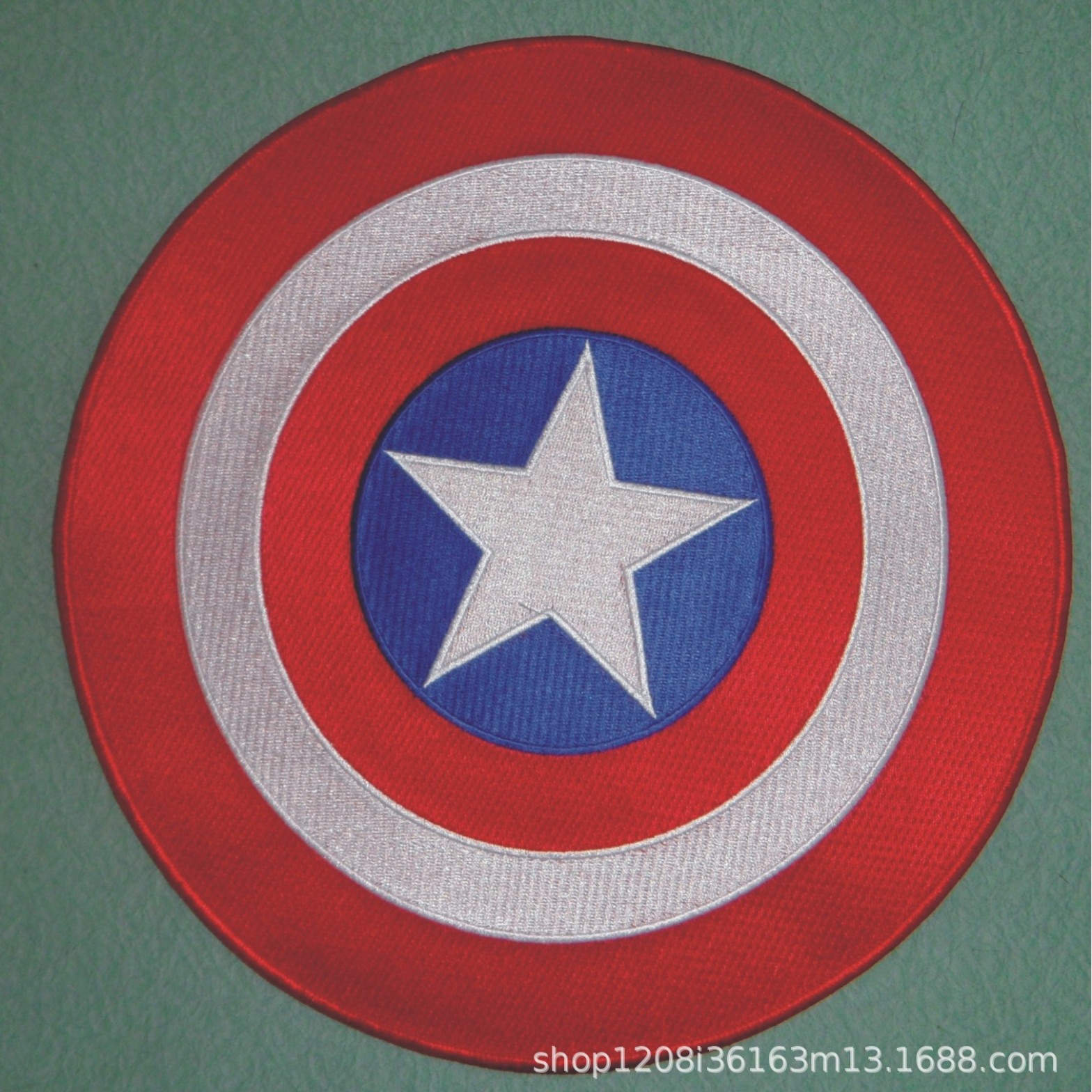 软胶绣花章 10英寸100%绣 绣花章仔  厂家低价销售 质量保证