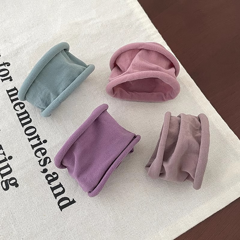 Otoño y invierno bordes anchos sin costuras máscara de cabello anillo simple ligadura de cabello no daña cabello alto cabello cola de cabello adornos de cabello al por mayor