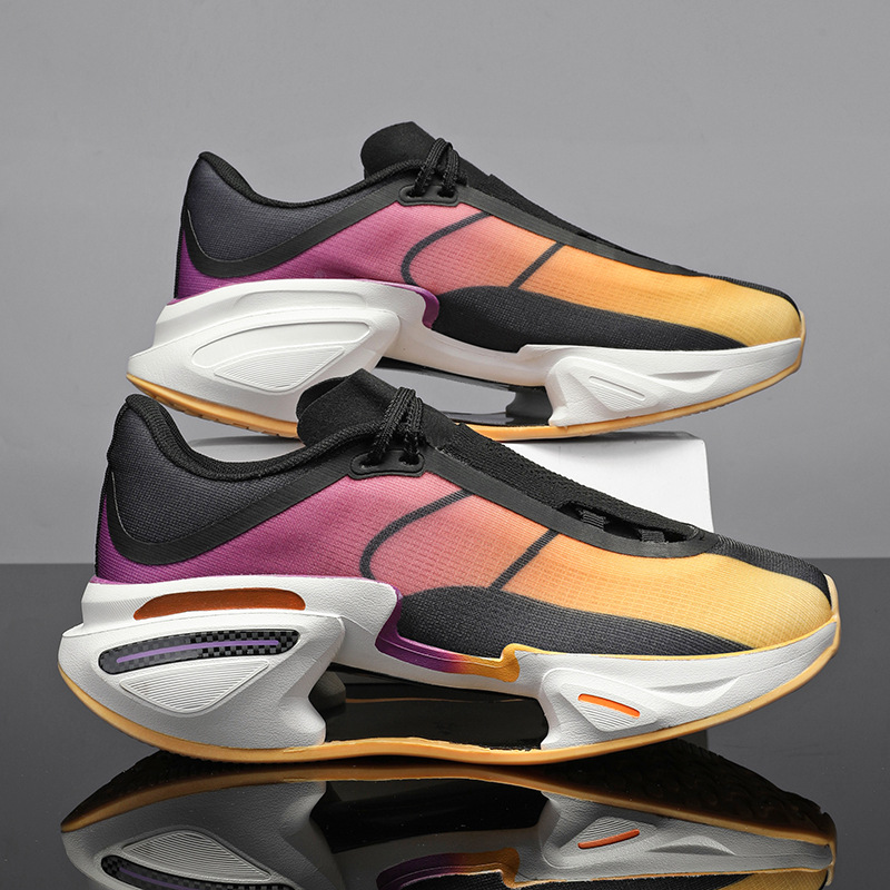 Primavera y verano nuevos zapatos de correr de alta calidad de 3 generaciones de goma suela grande deportiva profesional al aire libre antideslizante y resistente al desgaste