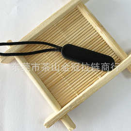 厂家现货 拉链头拉链绳子 滴塑pvc拉尾绳 滴塑树脂项链拉头拉尾绳