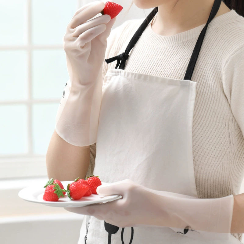 Rubber gloves, thin durable summer waterproof latex set