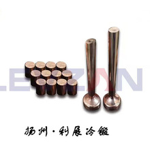 定制紫铜非标件汽车配件家具螺母五金紧固件订做冷挤压冷镦加工