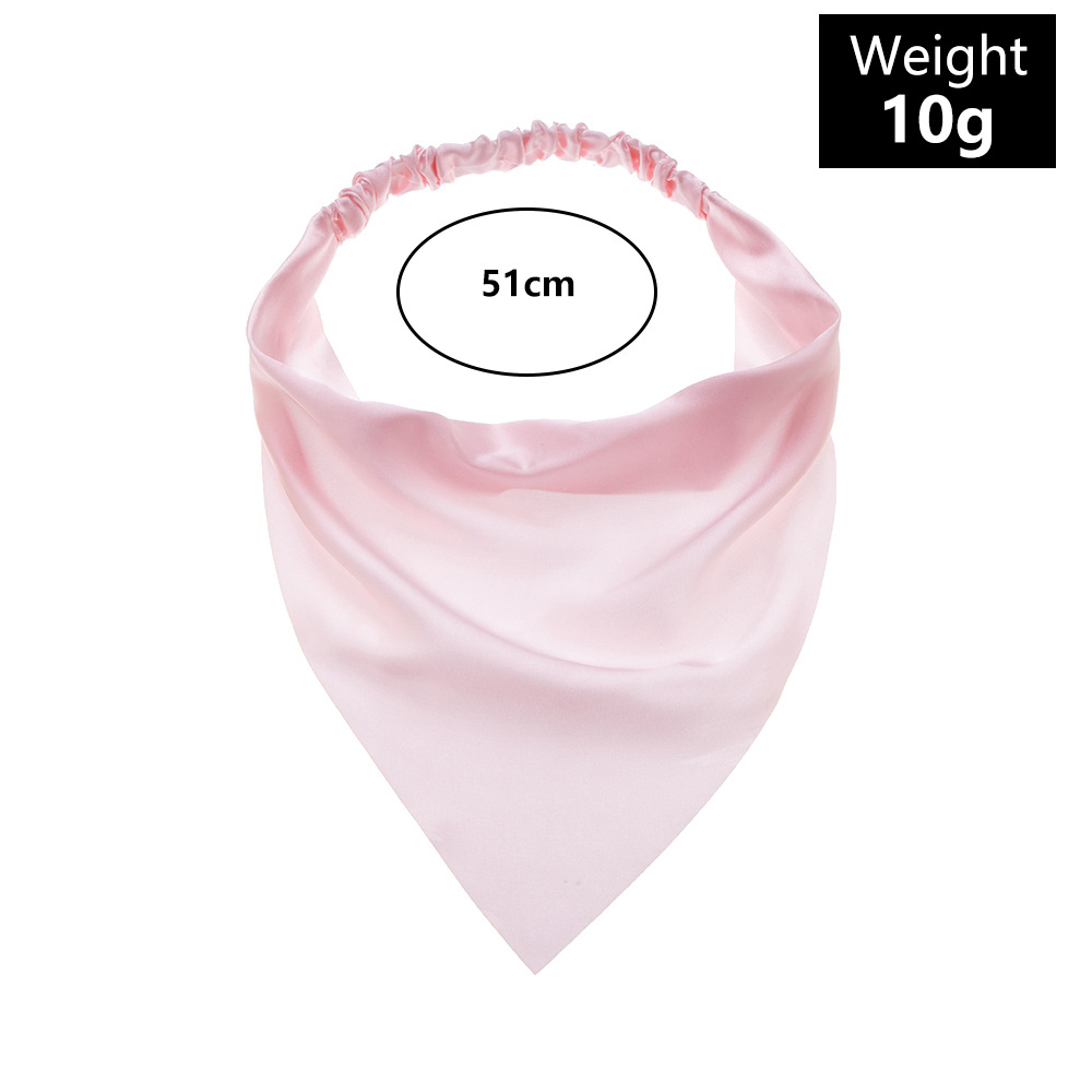 Simple Style Solid Color Cloth Hair Band display picture 2
