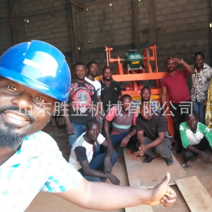 QTJ4-40小型制砖机 小型免烧制砖机 粉煤灰砖机 非洲用砖机