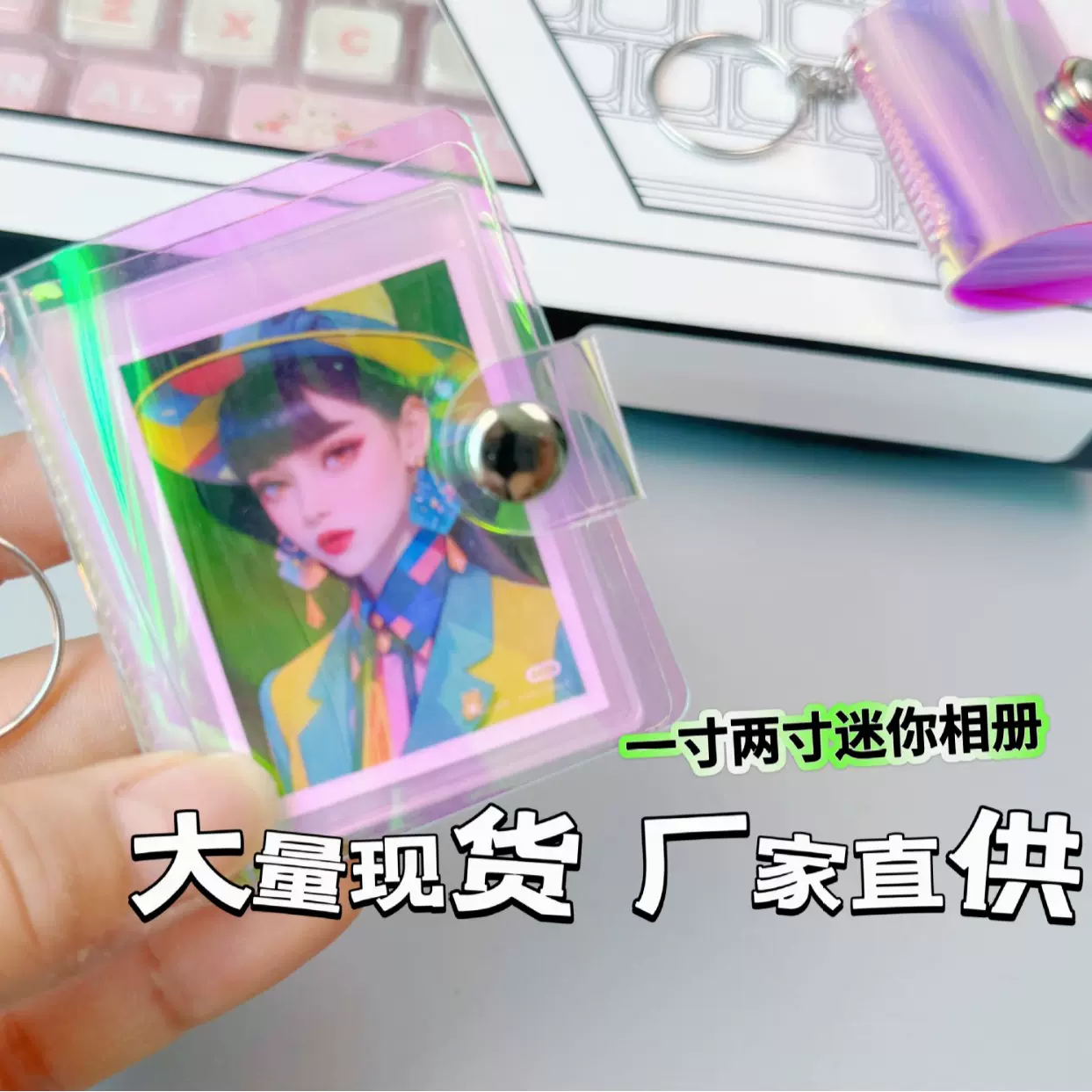 迷你1寸2寸相册本ins小卡收纳册活页卡册相册追星收集册证件照