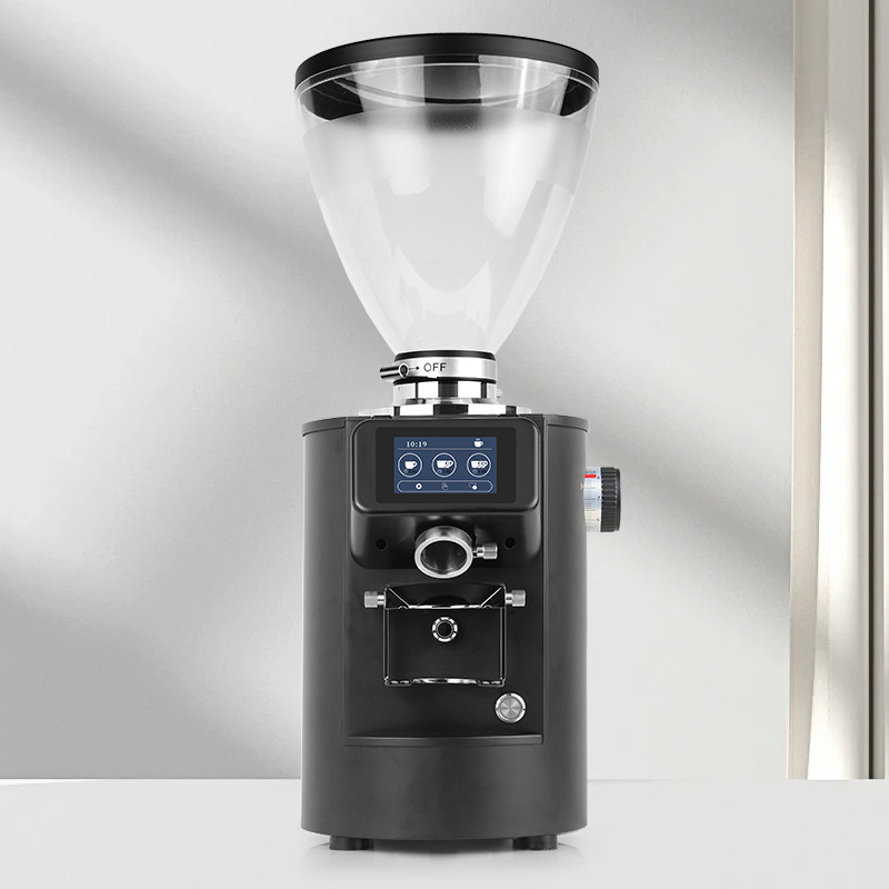 SPHK83 molino italiano cuantitativo eléctrico profesional 90MM molino de cuchillo plano de aleación de titanio molino de café comercial