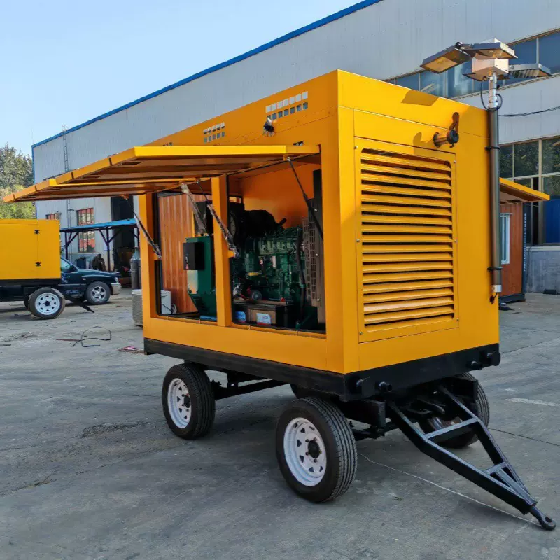 定制永磁变频防汛泵车节能轻便大流量水泵车抗洪排涝抽水泵车厂家