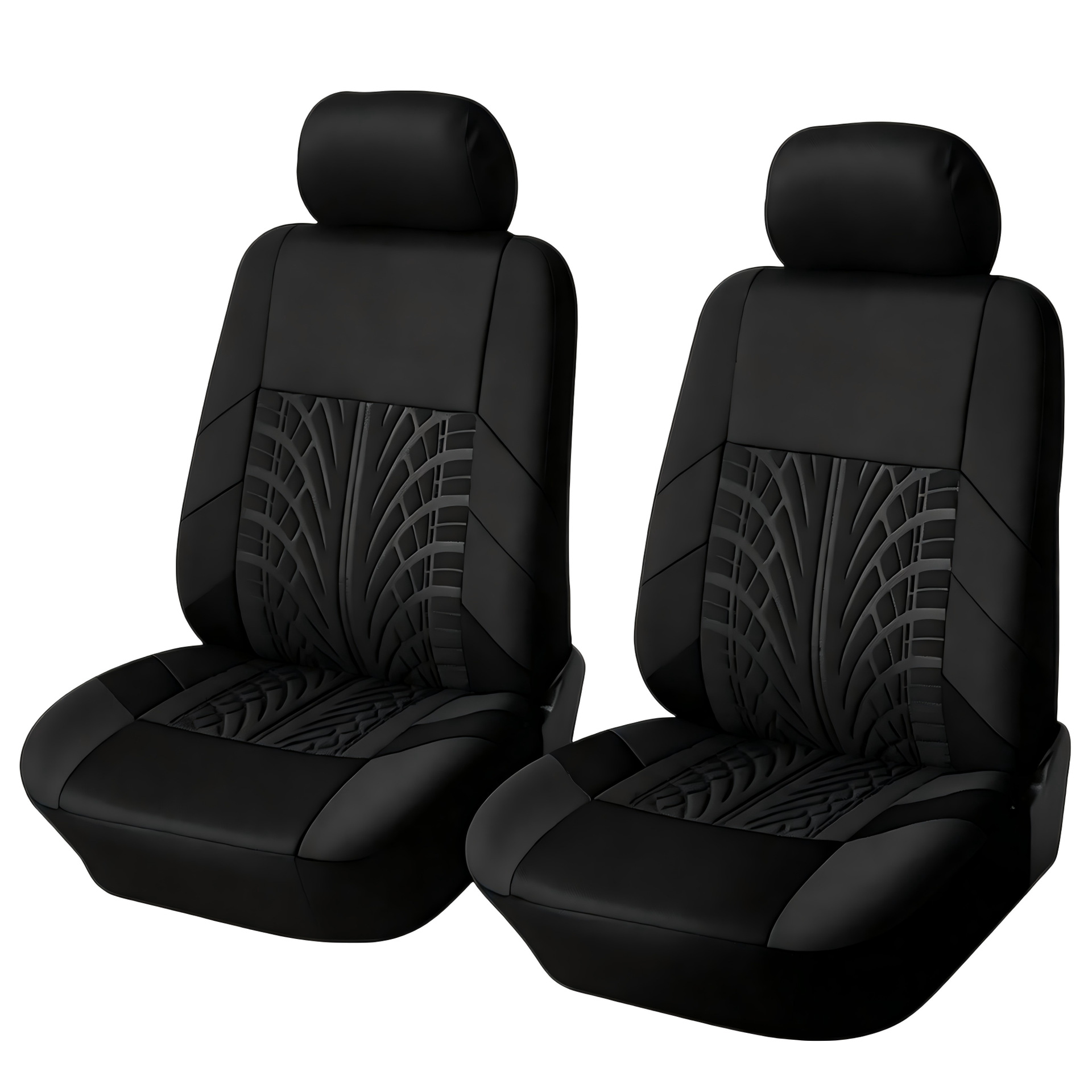 Cross-Border Hot-Selling Tire Pattern Embossed Knitted Fabric Four-Season Universal Car Seat Cover and Cushion Manufacturer Wholesale Amazon