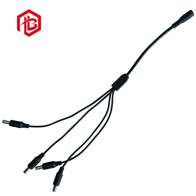 y型连接器防水线一拖五LED工矿灯耐高温防水接头电源连接器延长线