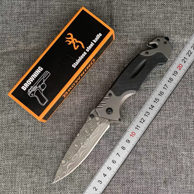 Cuchillo plegable cuchillo de frutas portátil supervivencia al aire libre afilado de alta dureza cuchillo de camping Pilece