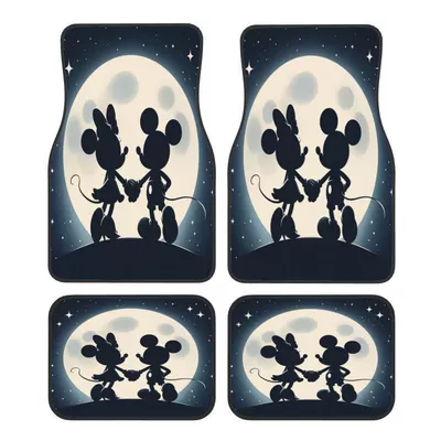 Avtomobil döşəmə paspasları – Floor Mat for Hair - car-floor-mat-3-35454568cm-skin-friendly-suede-two-pairs-four-pieces-in-total