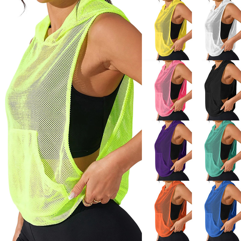 Running Sleeveless T-Shirt Sports Hoodie for Women, Large Size, Loose Pullover, Thin Sweatshirt, Breathable Fitness Wear, Wide-Shoulder Tank Top Running Sleeveless T-Shirt Sports Hoodie for Women, Large Size, Loose Pullover, Thin Sweatshirt, Breathable Fitness Wear, Wide-Shoulder Tank Top