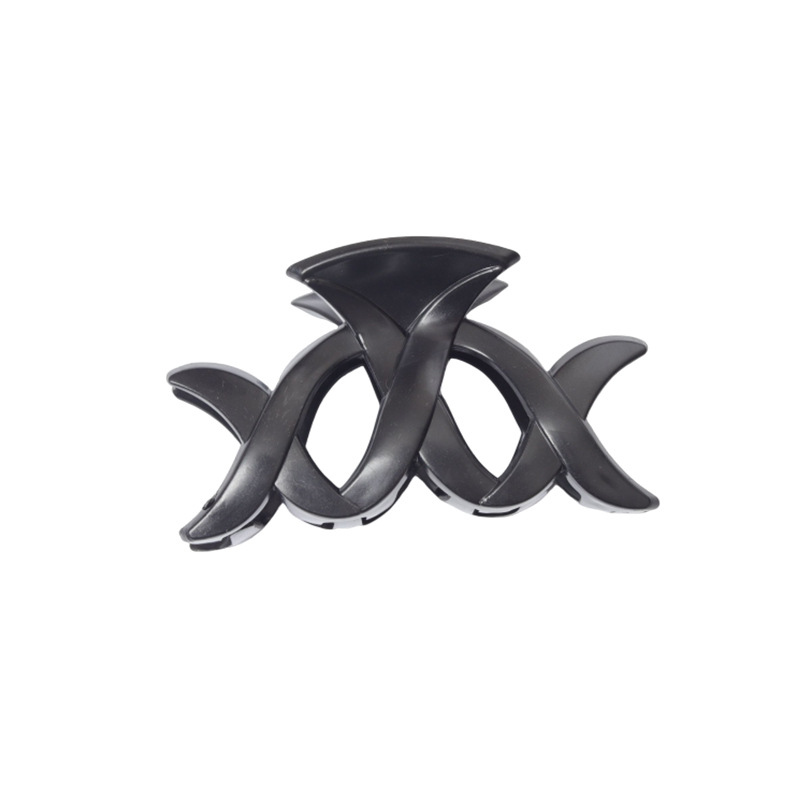 Pinza de pelo elegante en forma de x para recogidos de mujer_voghion.com