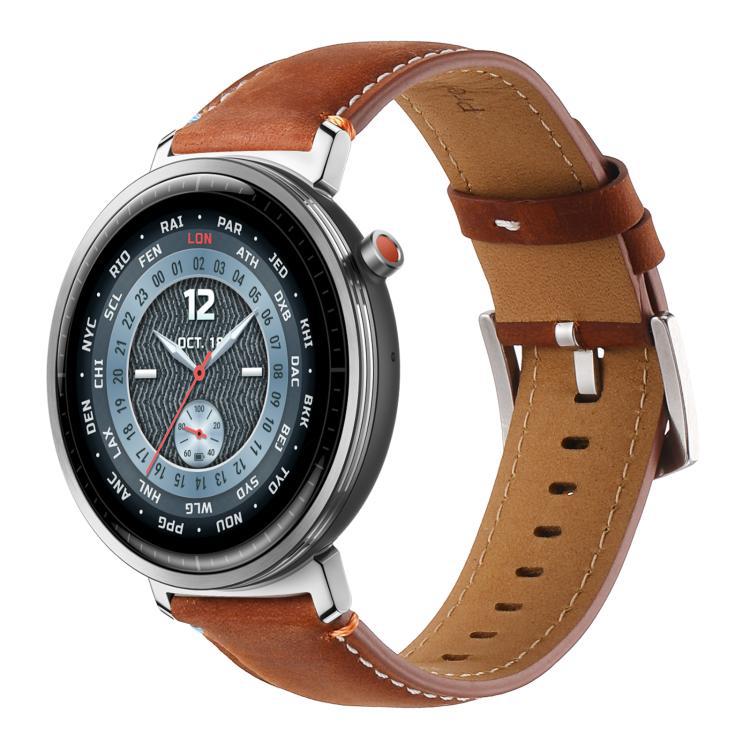 xDfind general cabeza plana caballo loco correa de pulso 22mm / 20mm