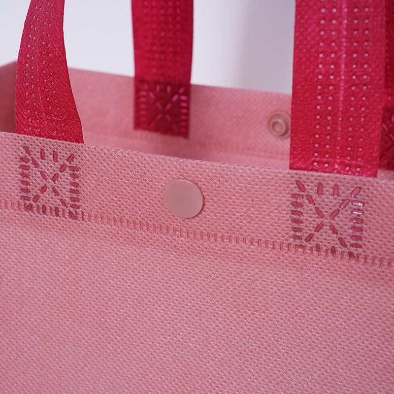 Tienda de ropa no tejida bolsas personalizadas LOGO engrosado bolsa de regalo bolsa de mano ropa de mujer bolsa ecológica image 5