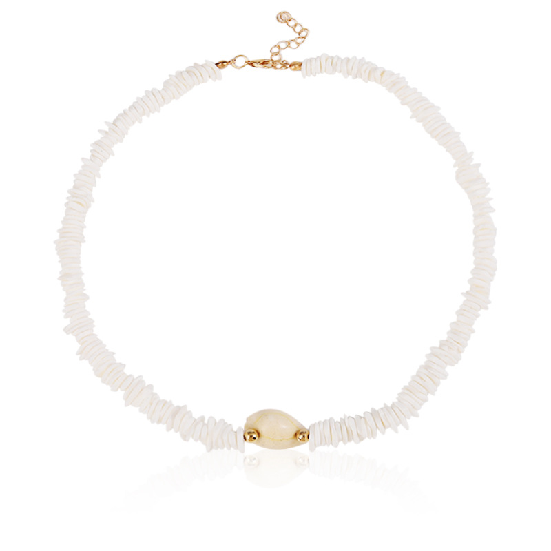 1 Piece Fashion Geometric Shell Plating Womenu0027S Necklace