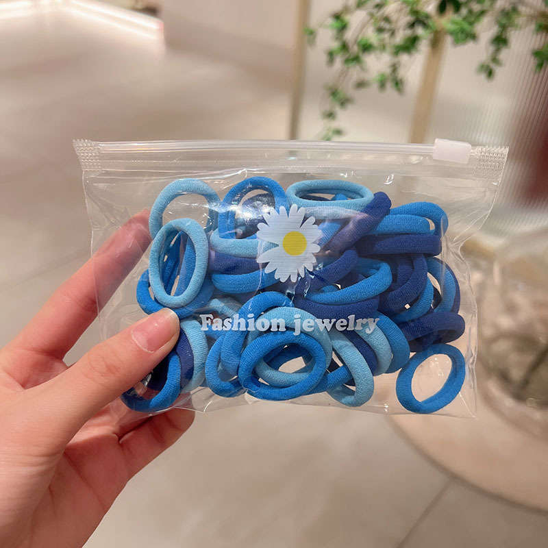 Banda de goma para niños cabeza de corbata femenina chica de alto aspecto no duele el pelo trenza de bebé cabeza cuerda chica Cola de Caballo banda de goma anillo de goma