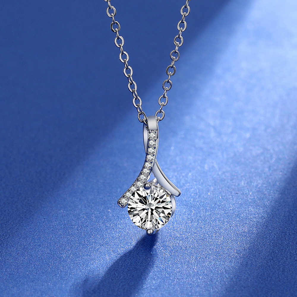 Collier sirène X34 1 carat [avec chaîne]