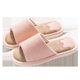 Linen Slippers Women's Summer Indoor Household Non-slip Home Floor Four Seasons Couple's Cotton Linen Slippers Men's