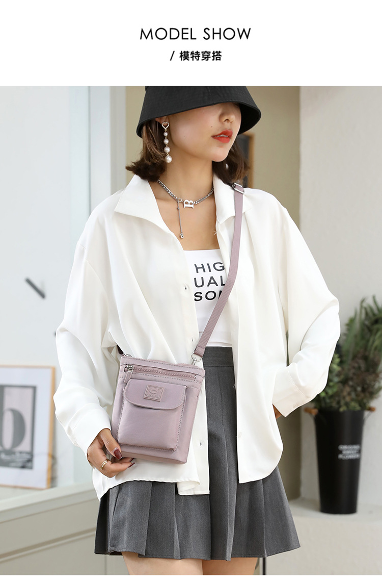 A new minimalist crossbody bag for women, a streetwear portable crossbody bag, water-resistant phone bag and waist bag undefined