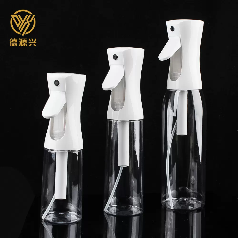 500ml高压持续喷雾瓶200ML美发细雾补水300ML消毒酒精分装瓶喷壶
