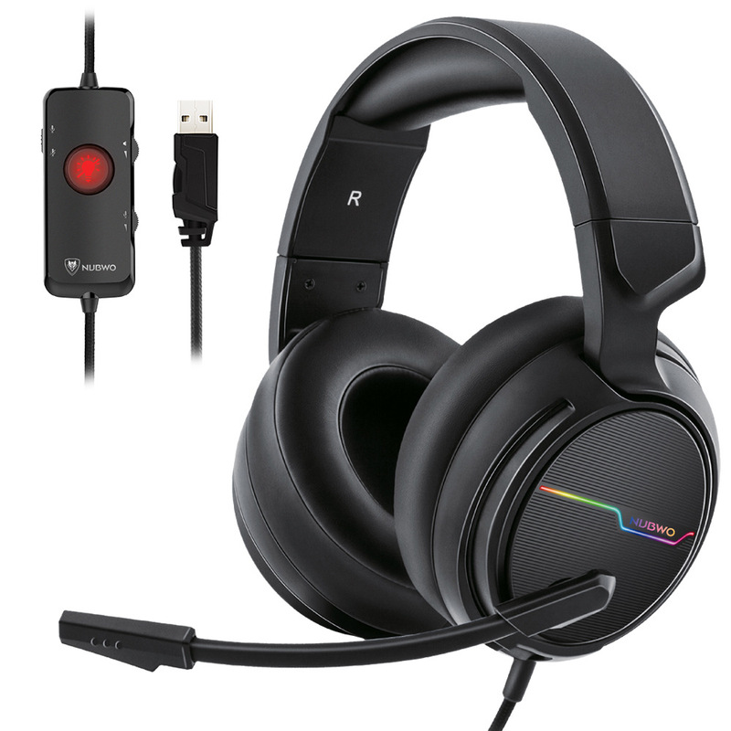 NUBWO/Wolf Bowang N18 headset e-sports chicken game computer desktop headset bass headset manufacturer