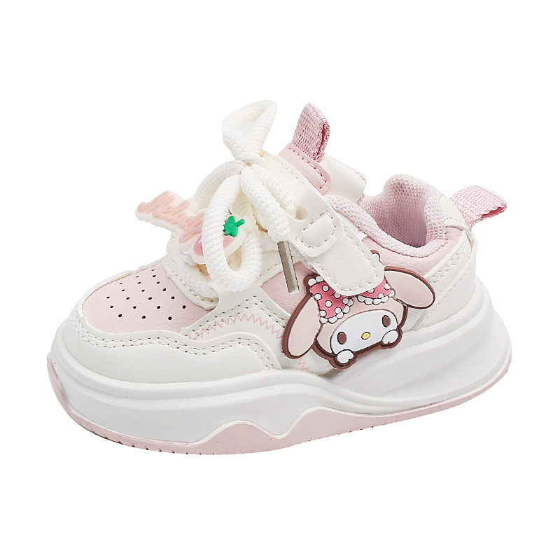 2025 primavera y otoño nuevos zapatos de skate para niños niñas zapatos deportivos Kulomi zapatos de dibujos animados para niños zapatos transpirables con suela suave zapatos casuales 5 image 5