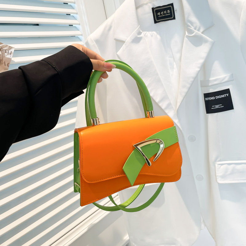 Textura retro bolso cuadrado 2025 nuevo estilo coreano estilo estilo extranjero plegable bolso de hombro de color sólido bolso de mano de moda