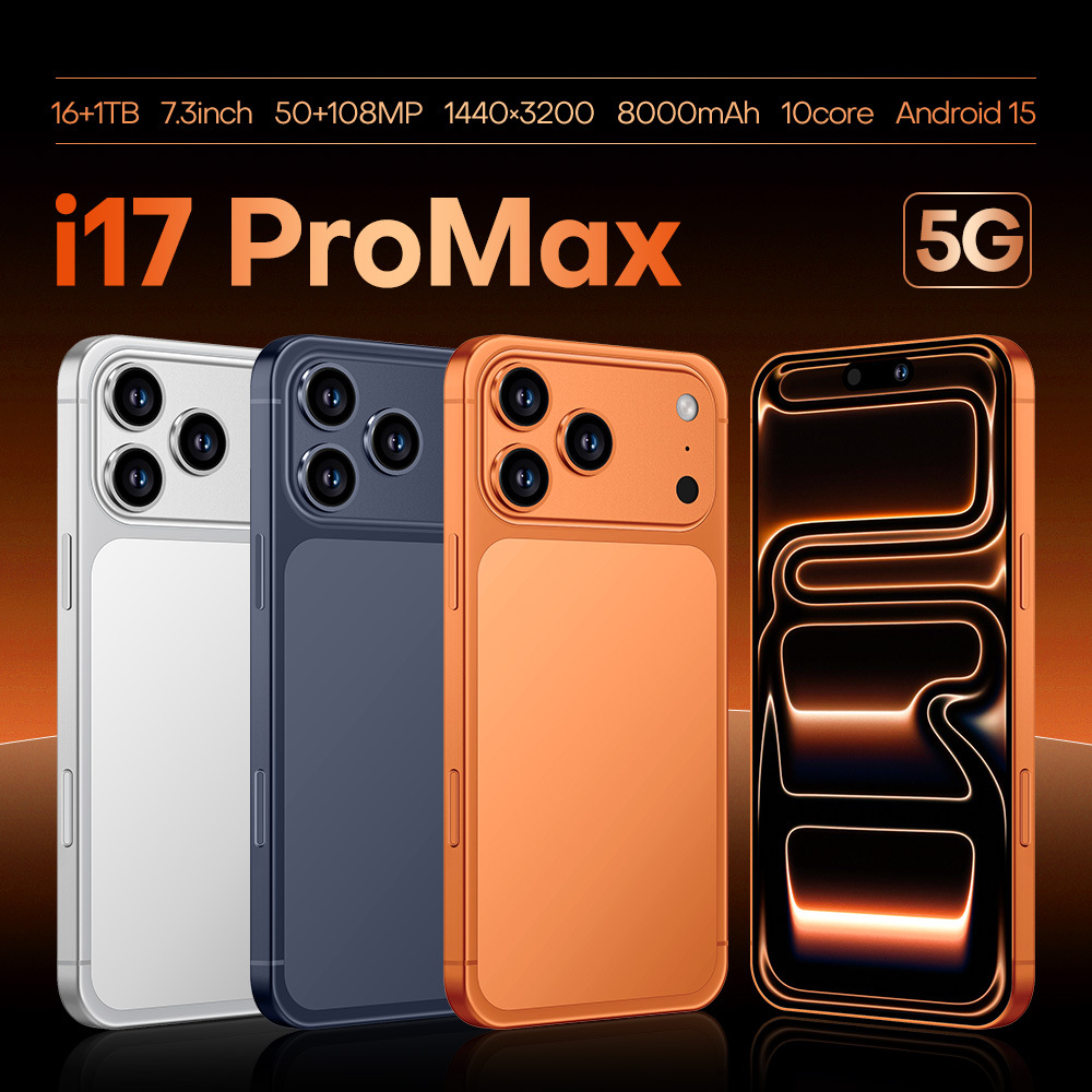 I17Promax Wireless Charging Replica 4g Cross-Border Mobile Phone Android Smartphone 3+64Gb Manufacturer Dropshipping