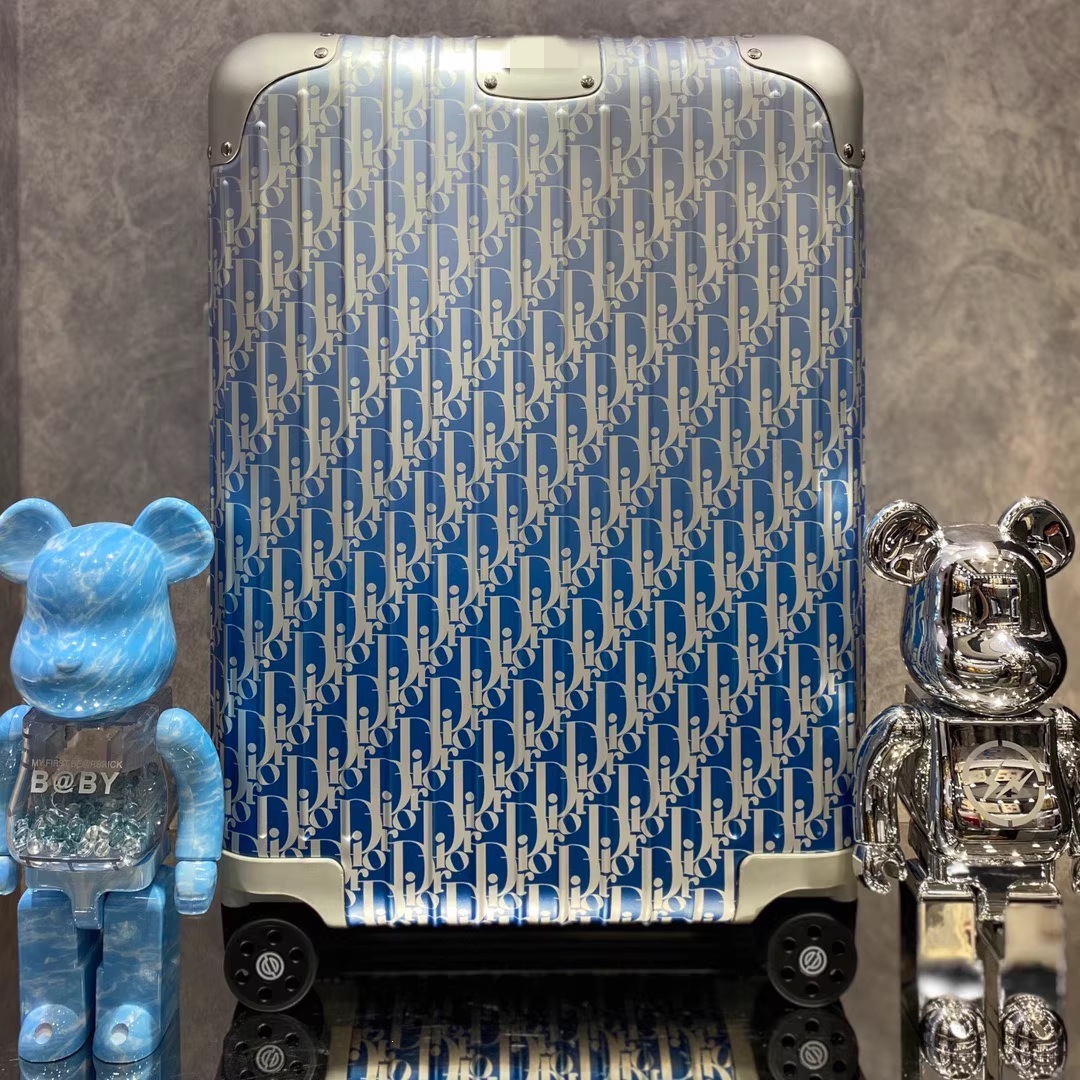 La Caja de facturación de trunk conjunta de Zimmer CD se desvanece y el grabado azul de la cerradura TSA de aleación de aluminio y magnesio de flores antiguas viaja a gran capacidad.