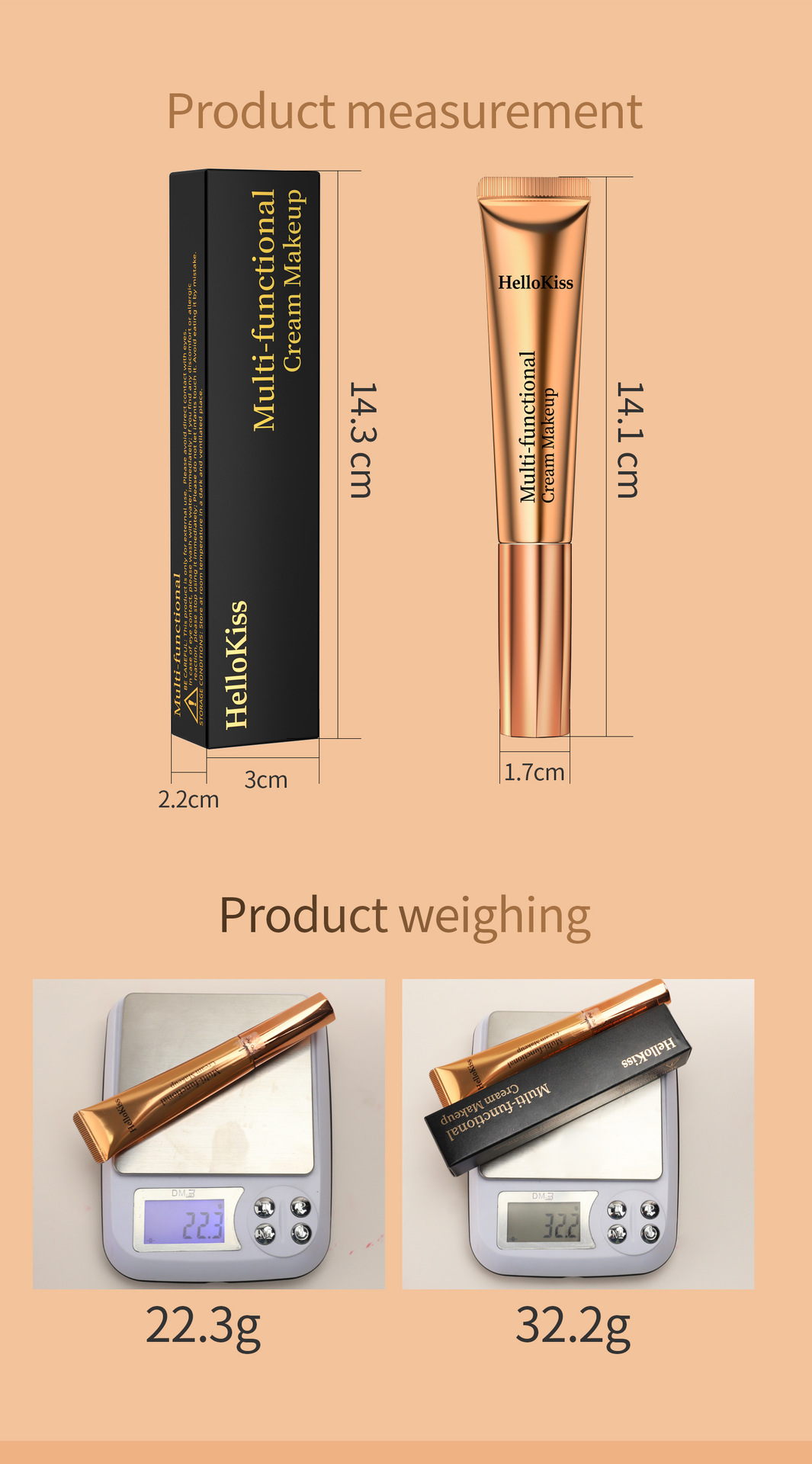 HelloKiss Liquid Highlighter Contouring Multi-functional Makeup Pen Sponge Tip Fine Sparkling Highlighter Liquid Blush Cross-border undefined
