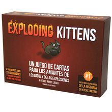 跨境爆款 法语版炸弹猫 exploding kittens 休闲聚会游戏卡牌爆炸