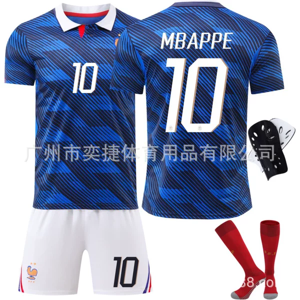 A2627 USA-Canada-Mexico World Cup France home jersey No. 10 Mbappé, No. 7 Dembélé, No. 11 Olise football jersey