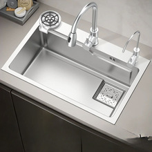 Mlo�Ӻ��P䓿�����SUS304�N��ˮ�����zԭɫ̨�A�β۶๦��ˮ��