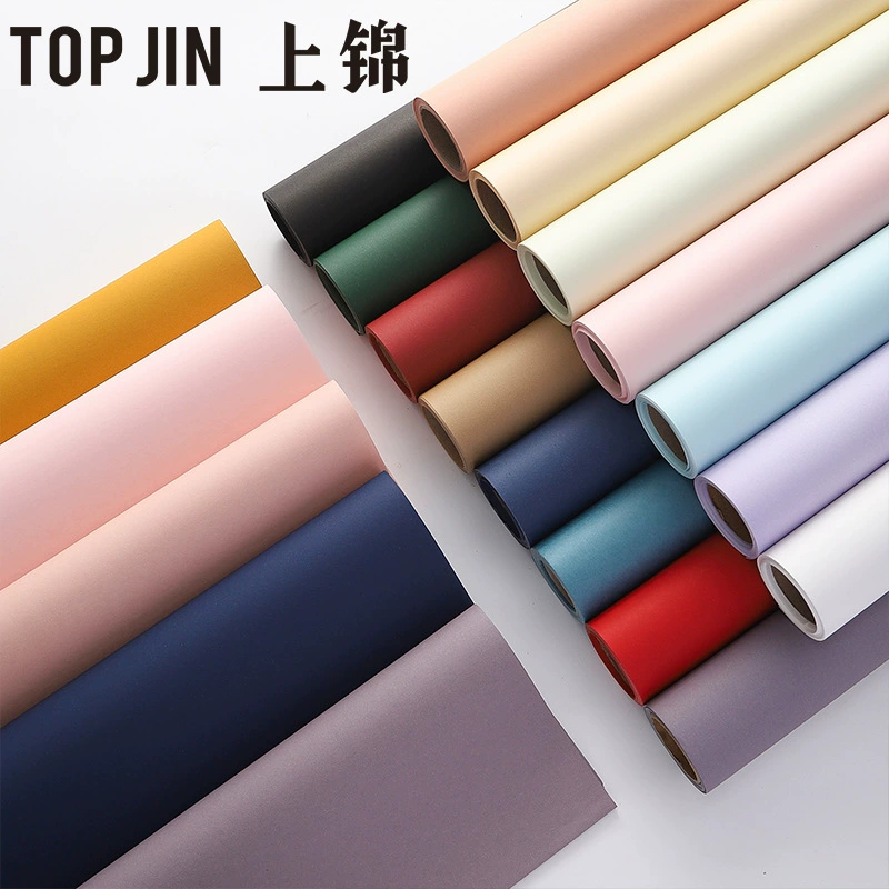 Fenghua Paper Series Упаковочная бумага для цветов Однотонная бумага Fenghua Цветочная художественная бумага Водостойкая утолщенная легкая формовка