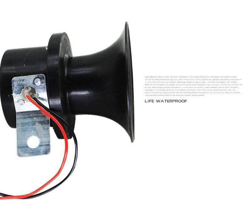 Three-Wheel Motorcycle 12V Reversing Horn Electric Vehicle Tricycle 48V60V72V Reversing Voice Prompt Horn