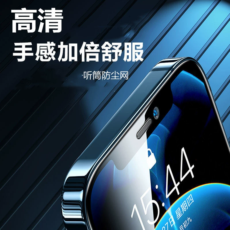 Защитное стекло с усиленной защитой (Apple) iPhone 12 — варианты антижкротности/конфиденциальности, HD и diamond типы, инструмент включён
