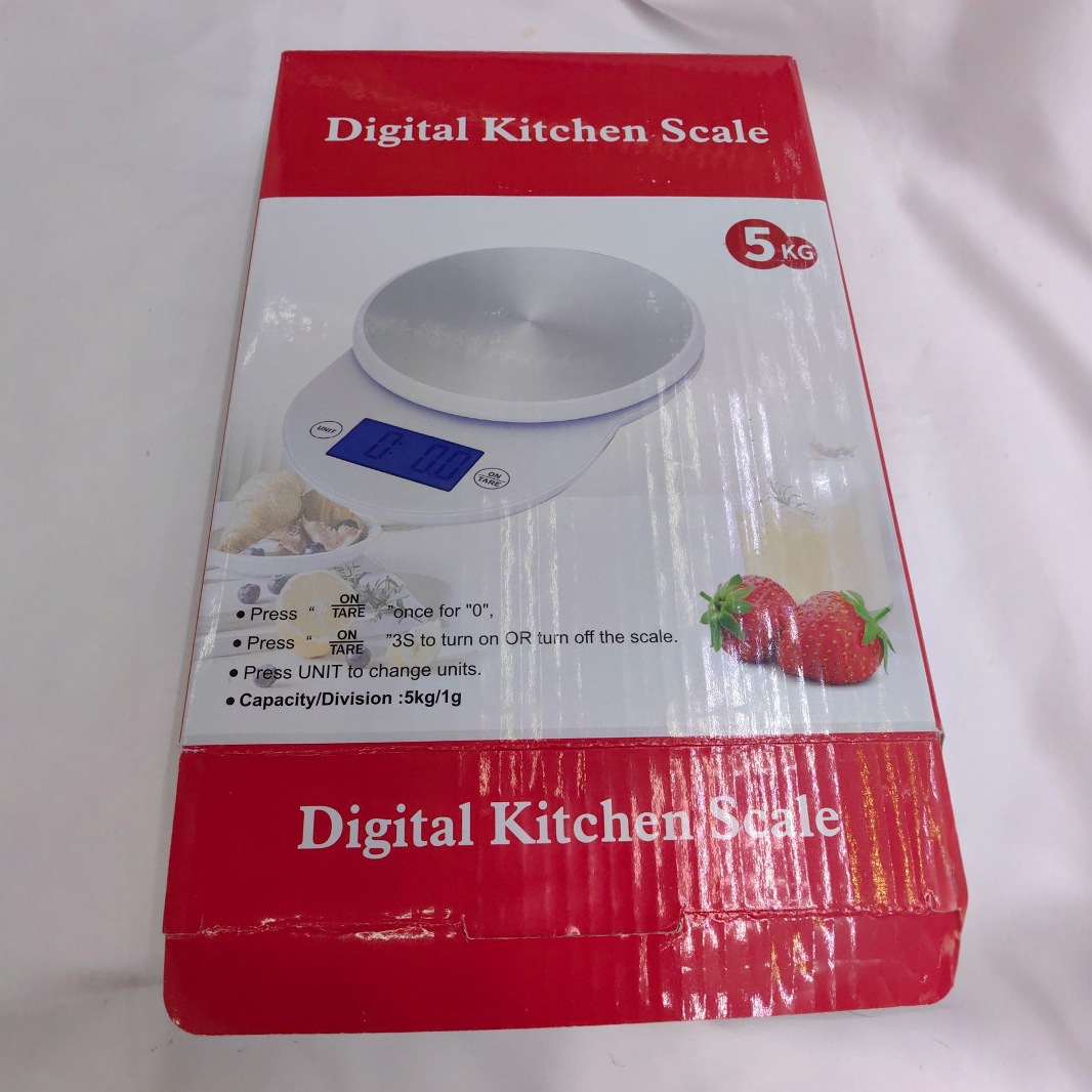 2025 Cocina doméstica Báscula electrónica Báscula para hornear alimentos Mini báscula de gramo pequeña Báscula electrónica de 5KG Comercio exterior transfronterizo