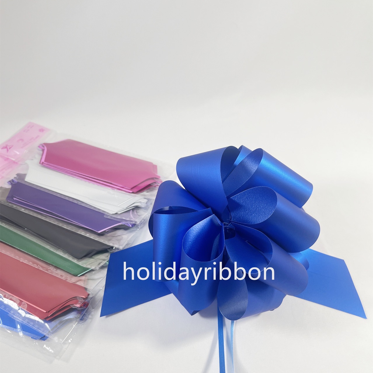 Nuevo transfronterizo 50 # gran estereoscópico matriz de flores de Navidad embalaje de regalo de flores mano fabricantes de cinta colorida al por mayor