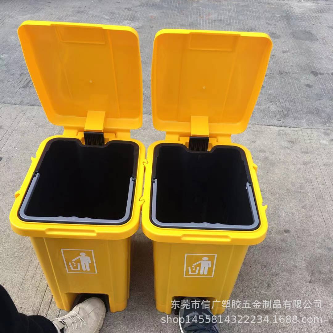 塑料户外医疗路边垃圾桶 深圳医疗垃圾桶 核酸医疗垃圾桶 筒箱