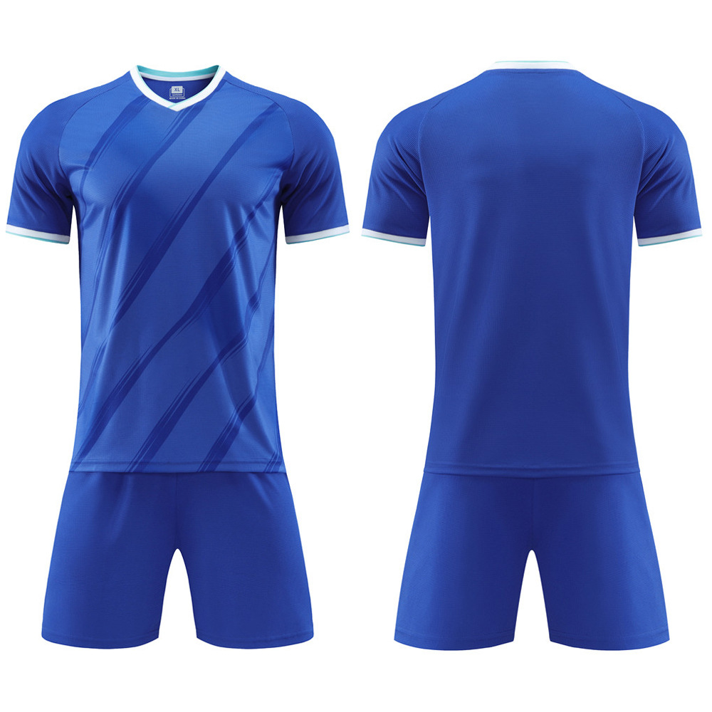 Children's football suit, primary school football training team uniform, boys and girls' game printed jersey_voghion.com