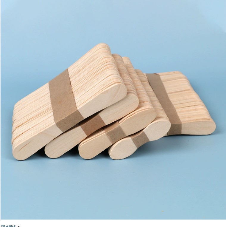 食品级雪糕棒冰棍棒木棒diy模型工具冰淇淋棒冰糕勺木勺94mm