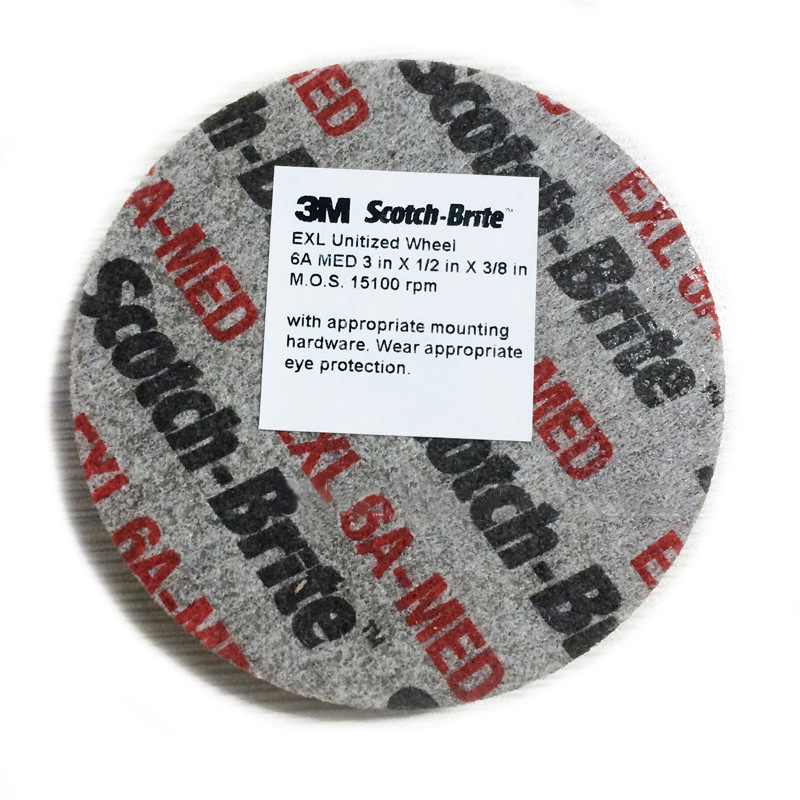 3MEXL尼龙轮3*1/2*3/8 6A MED抛光轮研磨轮抛光去毛刺