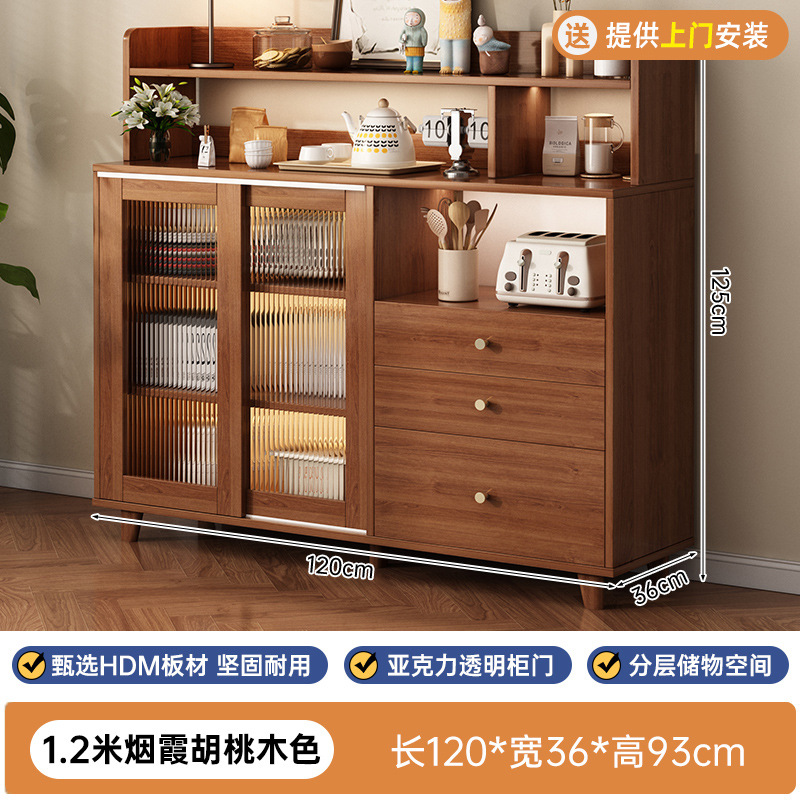 armario de comedor contra la pared armario de almacenamiento integrado armario de estilo japonés armario de almacenamiento de cocina doméstica armario de almacenamiento armario simple armario