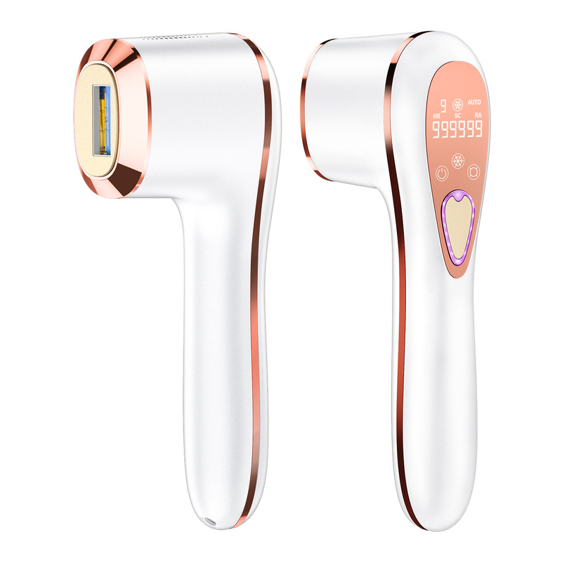 外国貿易510k無痛サファイア交換ヘッド付きハンドヘルド光子肌若返りIPL家庭用アイスレーザー脱毛器|undefined