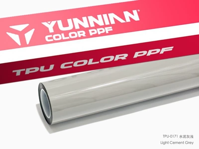 cross-border direct sales, factory wholesale, Auto Color Change Film - tpu-cement-gray-light-suitable-for-both-wet-and-dry-use-15215m
