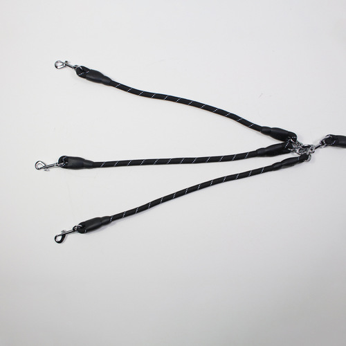 Cross-border products, one to two, one to three traction rope processing, customized dog traction rope, dog leash length, customized dog leash